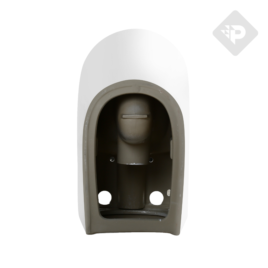 INODORO LARGO CON DEPOSITO Y ASIENTO DOBLE DESCARGA PIAZZA PADOVA