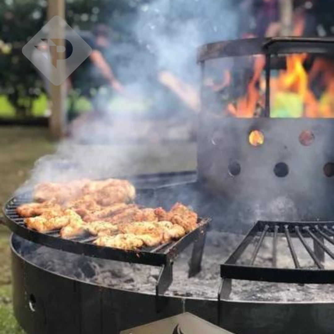 PARRILLA DUOMO FOGON GRANDE CON ACCESORIOS  - TROMEN [05-000-066]