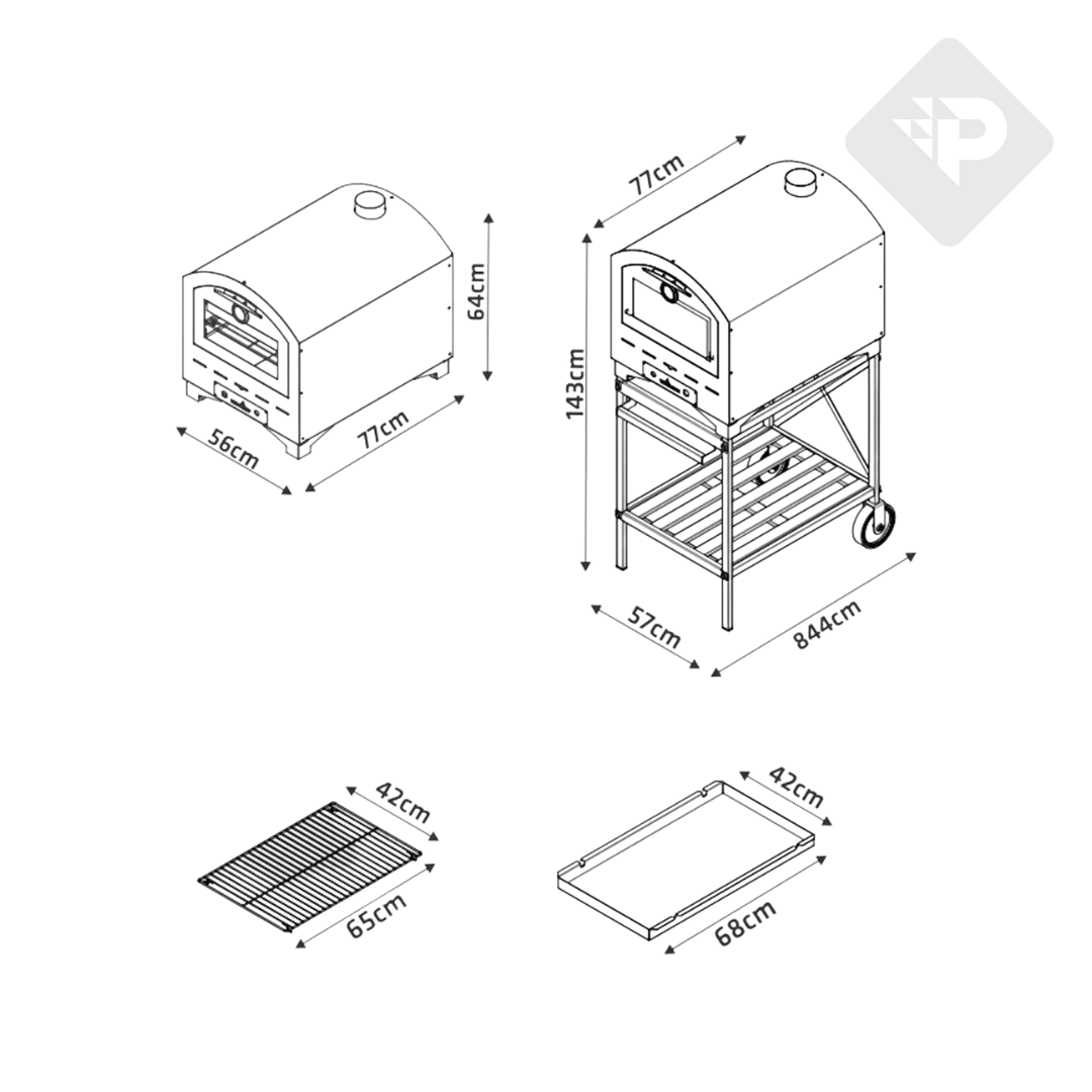  HORNO TANGO 560 - GOURMET  - TROMEN [04-000-014]