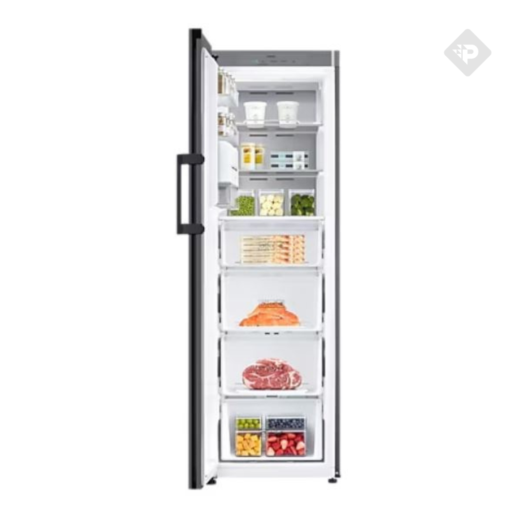 HELADERA NO FROST 315L SAMSUNG BESPOKE SATIN BEIGE INVERTER ALL-AROUND COOLING - UN FRÍO  [SARZ32A744539]