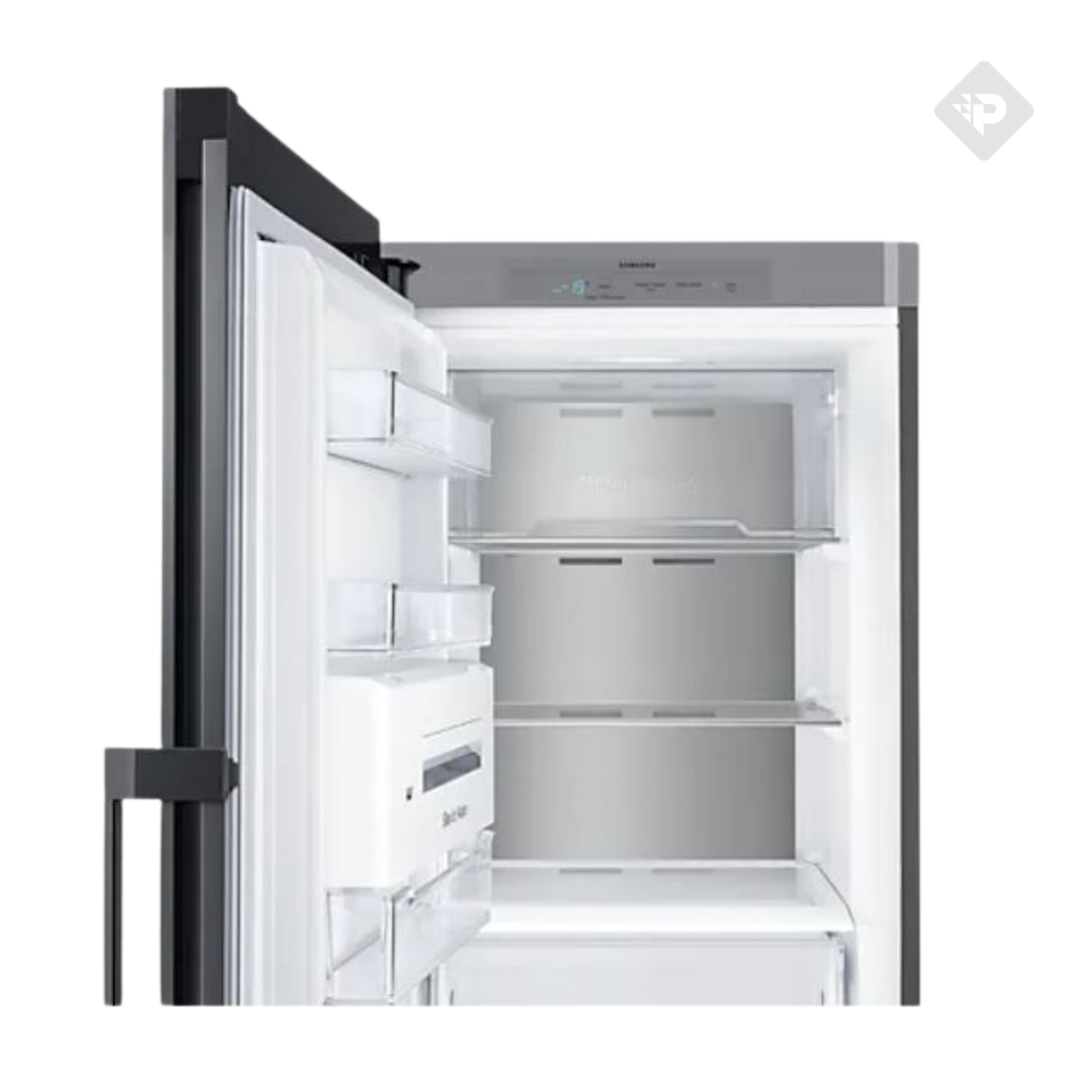 HELADERA NO FROST 315L SAMSUNG BESPOKE SATIN BEIGE INVERTER ALL-AROUND COOLING - UN FRÍO  [SARZ32A744539]