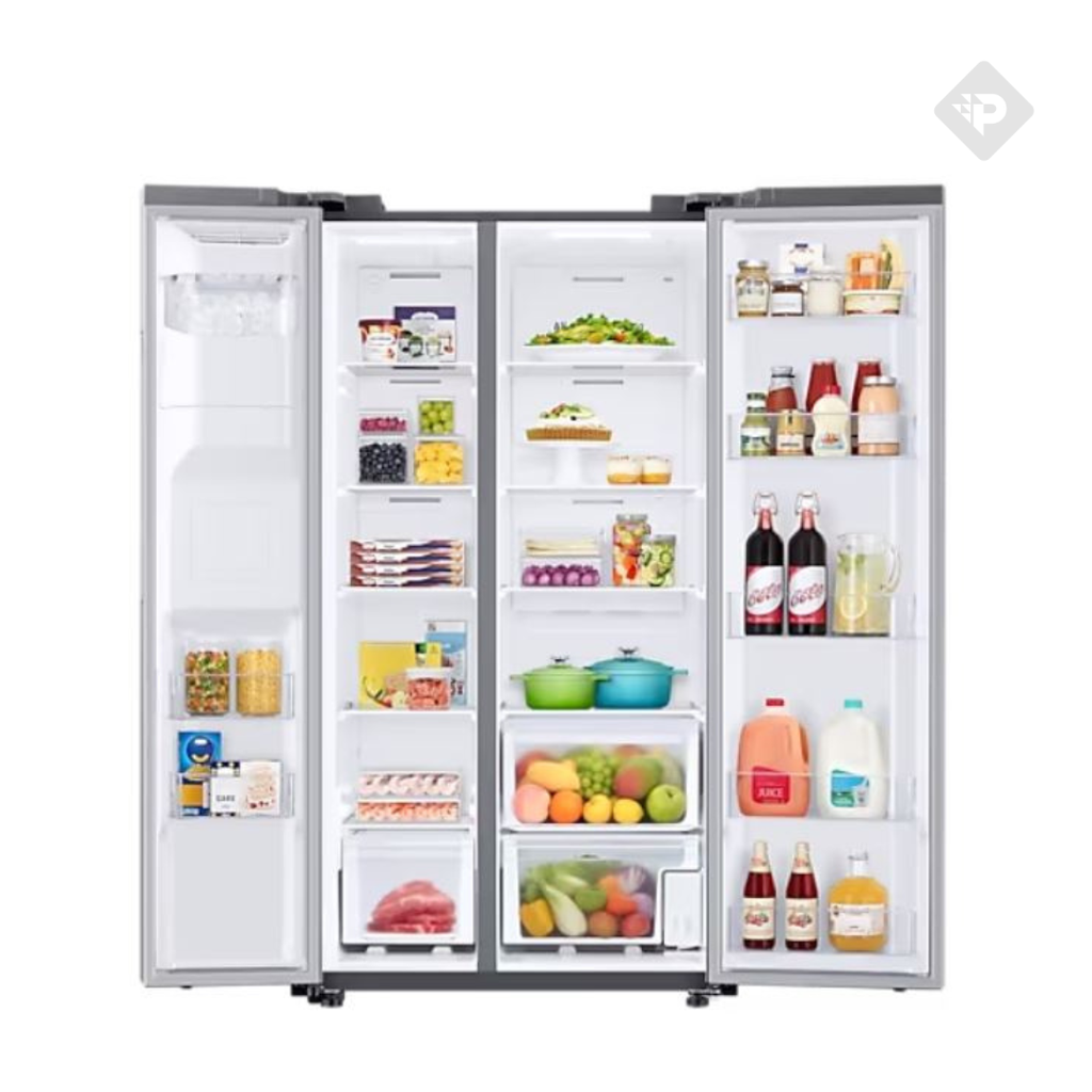 HELADERA NO FROSRT SAMSUNG INVERTER SIDE BY SIDE SPACEMAX CON DISPENSER - 716L - GRIS [SARS27T5200S9]