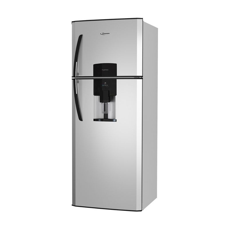 HELADERA CÍCLICA 359L CON DISPENSER - EFICIENCIA ENERGÉTICA: A - GRIS - DREAN [HDR370F61S]