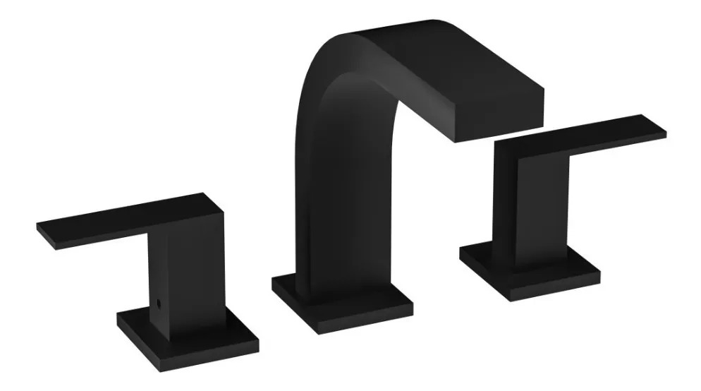 GRIFERÍA BICOMANDO LEVEL LAVATORIO NEGRO - PIAZZA [21201NE]