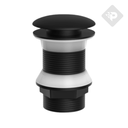 ACCESORIO SOPAPA DESAGUE CLICK NEGRO - DISCONTINUO - PIAZZA [SC434NE]