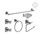 ACCESORIOS SET SENSUS 6 PIEZAS ACABADO ACERO INOXIDABLE - PIAZZA [73229S]
