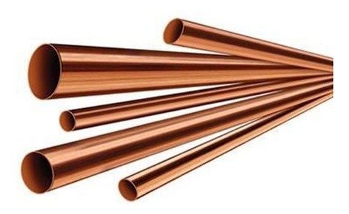 CAÑO COBRE RIGIDO Ø 1 1/2" ESPESOR 1,2mm POR MT