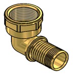CODO 90° ROSCA HEMBRA Ø20X¾" OFITT L [PFL.CDH-2019]