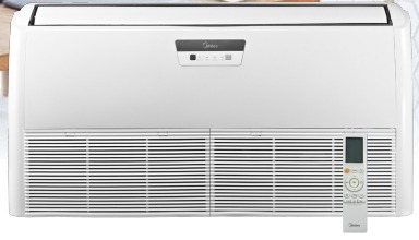 EVAPORADORA PISO TECHO 6TR INVERTER - FRIO CALOR POR BOMBA - MONOFASICA - R32- MIDEA (LIGTH COMMERCIAL) [615IZQ072HP-ASB]
