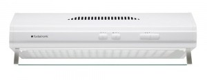 PURIFICADOR SENZA DUO 60CM CON FRENTE DE ACERO - 2 MOTORES - 3 VELOCIDADES - ABSORCION 500M3/H - BLANCO CON FRENTE DE ACERO - SPAR [3878-SEZ]