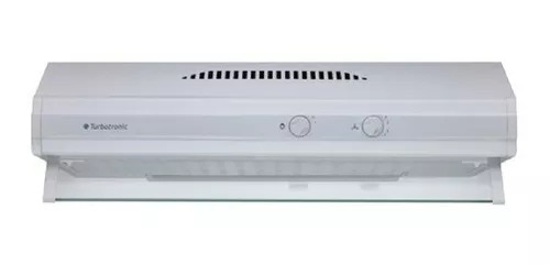 PURIFICADOR TURBOTRONIC 60CM - 1 MOTOR - 3 VELOCIDADES - ABSORCION 200M3/H - COMANDOS ROTATIVOS - BLANCO - SPAR [3746-TUR]