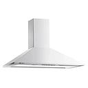 CAMPANA DE PARED PRIMA 60CM - 3 VELOCIDADES - TURBINA DOBLE - BLANCO - SPAR - [5941-406]