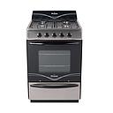 COCINA MULTIGAS 65LT 4 HORNALLAS CON ENCENDIDO ELECTRICO - ACERO INOXIDABLE - FLORENCIA [FLOR5518F]