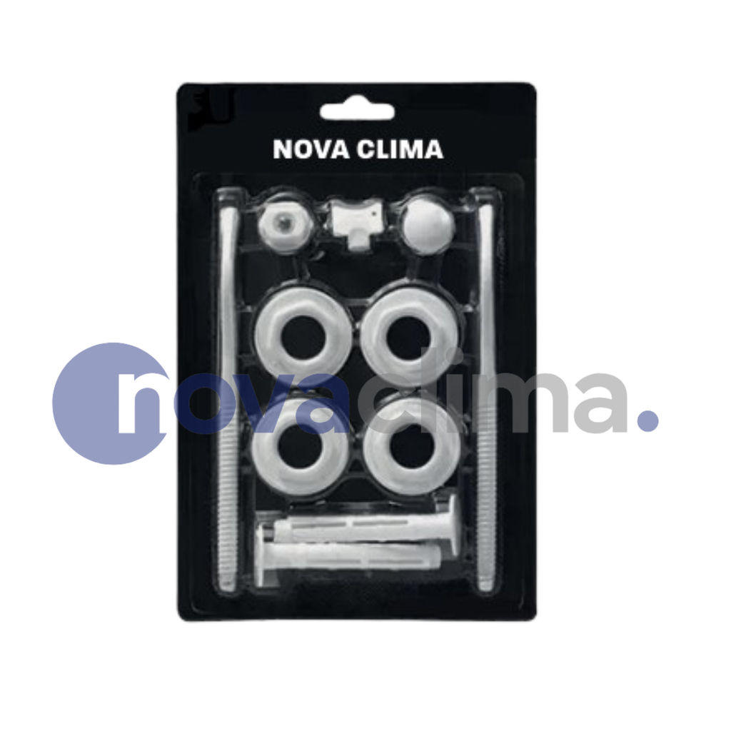 KIT UNIVERSAL ACCESORIOS P/ RADIADOR - 11 PIEZAS - NOVA CLIMA