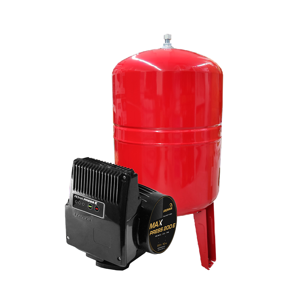 BOMBA PRESURIZADORA MAX PRESS 200E 100L MONOFASICA - ROWA [0005-0717]