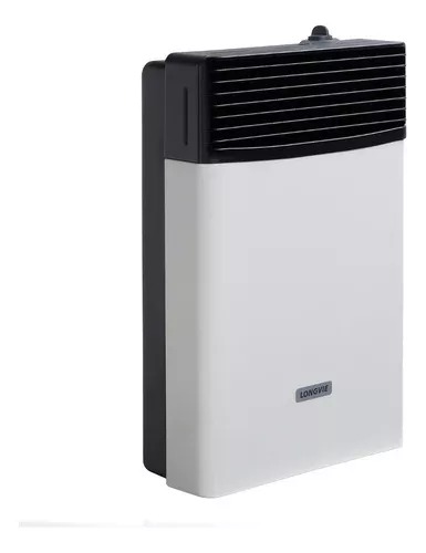 CALEFACTOR SLIM GAS 3000KCAL TIRO BALANCEADO - TIZA/GRIS - LONGVIE [EBA3S]