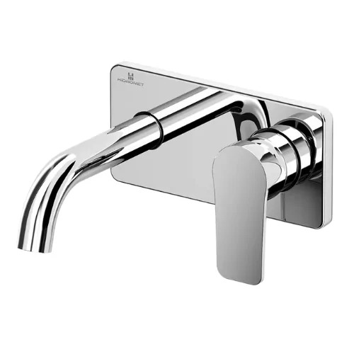 GRIFERÍA LAVATORIO DE PARED MONOCOMANDO SMALL CROMO - HIDROMET - 10 AÑOS DE GARANTÍA [9580CRCR]