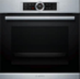 HORNO ELÉCTRICO 71LTS - EMPOTRABLE EFICIENCIA ENERGÉTICA A+ - CON LUZ, TIMER, DISPLAY DIGITAL , 4 FUNCIONES Y TRIPLE CRISTAL - 60X60CM - ACERO INOXIDABLE - BOSCH [HRG635BS1]