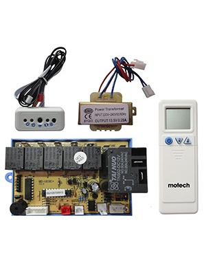 PLAQUETA UNIVERSAL PARA SPLIT CON CONTROL QD-U03C+ - RELAY