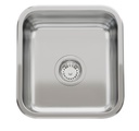 PILETA SIMPLE  E 37 - SOPAPA
CESTILLO ANTIRREBALSE - ACERO 304  - JOHNSON [E 37 CR]