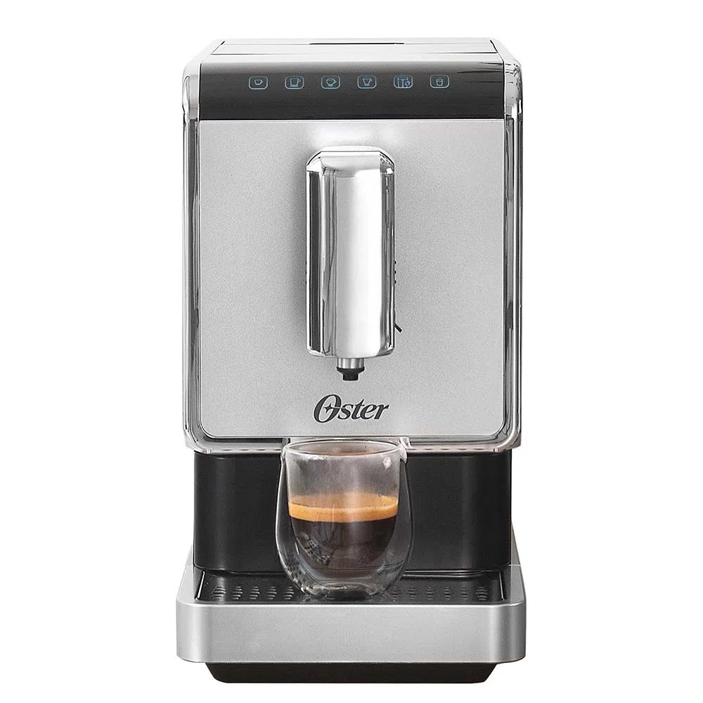 CAFETERA EXPRESSO CON MOLINILLO Y DEPÓSITO DE LECHE   - OSTER [OSBVSTEM8100-054AR]