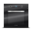 HORNO ELÉCTRICO 60 LTS - EMPOTRABLE - EFICIENCIA ENERGÉTICA: A - CON GRIL, TIMER,  SPIEDO,  FUNCIONES Y TRIPLE CRISTAL - 60X60CM - NEGRO- ORMAY [HE-60D3]