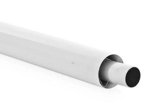 TUBO 1 MT COAXIAL 60/100 M-H- FERROLI [1KWMA56U]