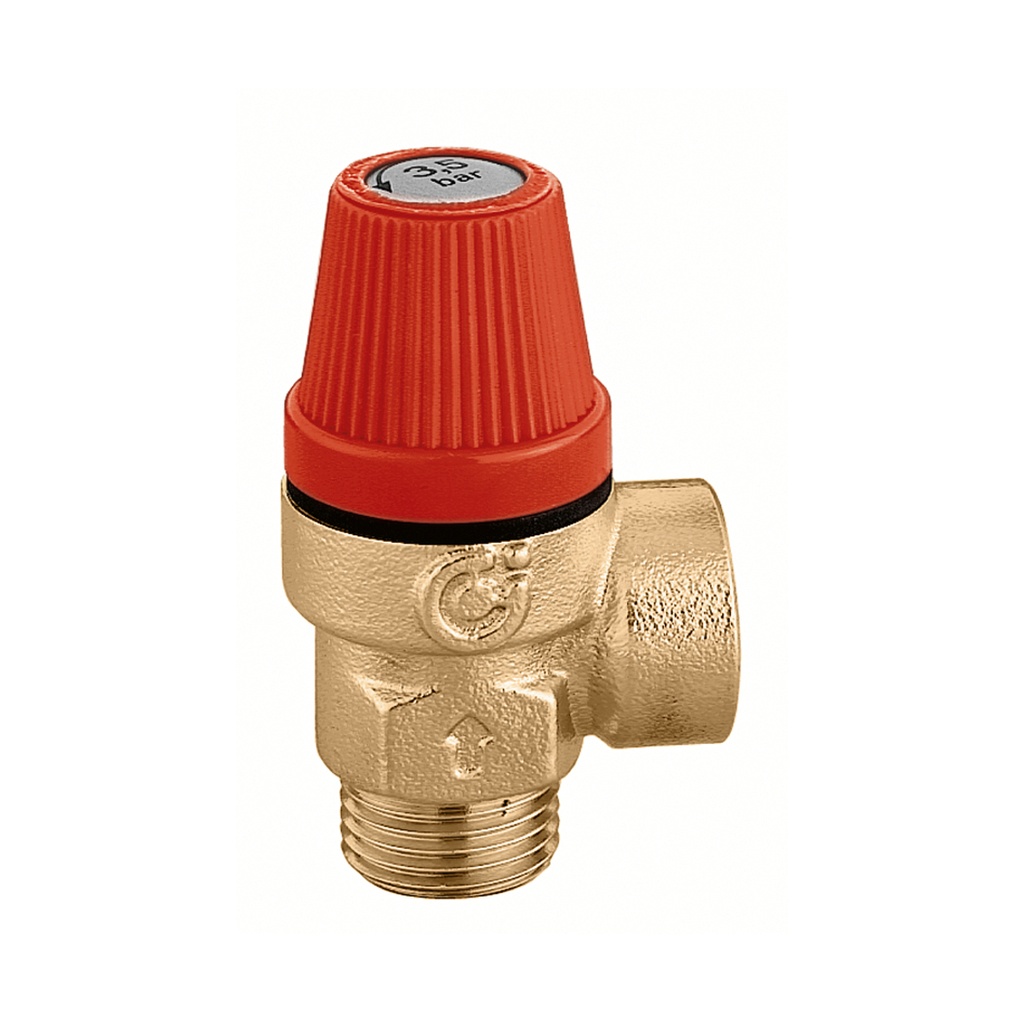VÁLVULA DE SEGURIDAD PARA ACS 8 BAR - CALEFFI [X312480]
