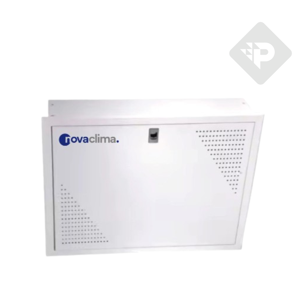 GABINETE 500X450X110 MM TAPA Y MARCO PINTADO BLANCO IMPORTADO - NOVA CLIMA