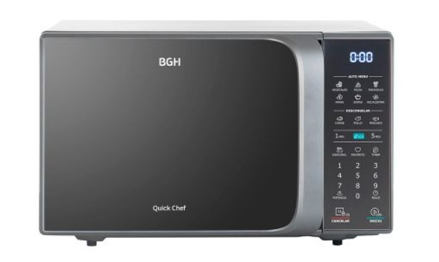 MICROONDAS 20LTS - PLATA - BGH [B120DS20]