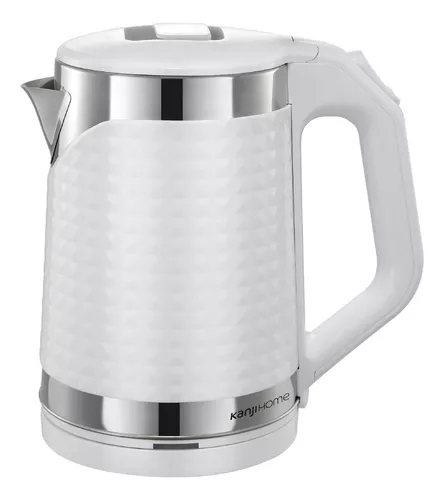 PAVA HERVIDORA ALUMINIO/PLÁSTICO - BLANCO - KANJIHOME [KJH-PE15005S-W]