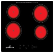 ANAFE VITROCERAMICA 4 HORNALLAS - KACEMASTER [8340 B]