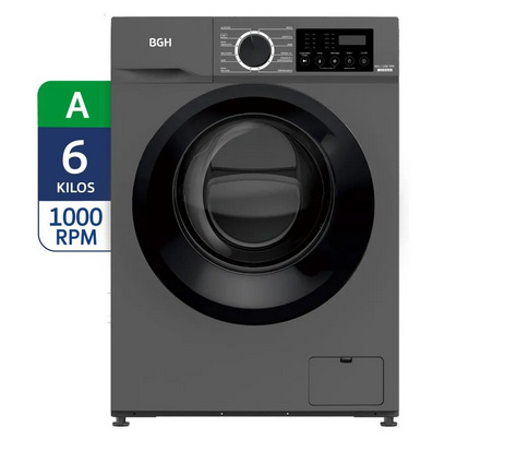 LAVARROPAS  INVERTER 6 KG CARGA FRONTAL SILVER - BGH [BWFI06S24AC]