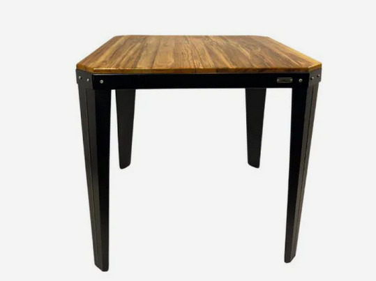 MESA 83 RUNKO - NEGRA CON MADERA - TROMEN [06-000-051]