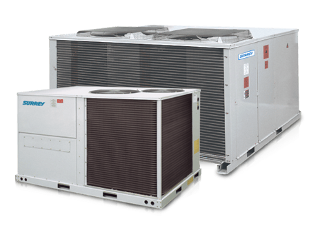 ROOF TOP 25TR FRIO CALOR A GAS - R407C - COMPRESOR SCROLL - SURREY (COMMERCIAL) [579EZV320270SA]