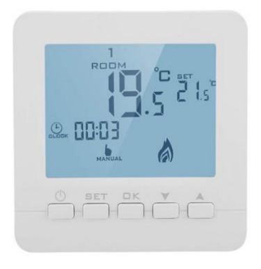TERMOSTATO DIGITAL PROGRAMABLE CON BOTONES PARA CALDERA - NOVA CLIMA