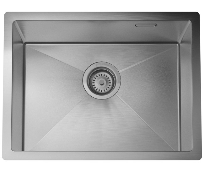 PILETA SIMPLE SIGNATURE ENKEL SE 55 - ACERO 304 - JOHNSON