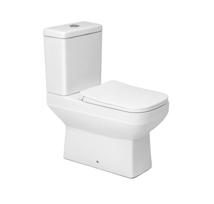 INODORO CON ASIENTO BLANCO - LINEA LOFT - [INO102-1]