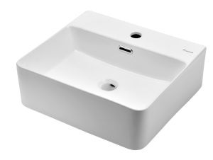 BACHA APOYO RECTANGULAR DE 1 AGUJERO -  PIAZZA [A449]