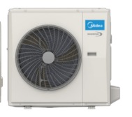 CONDENSADORA PISO TECHO ON OFF 3 TR 36K FRIO CALOR - HORIZONTAL - R410 - CARRIER (LIGTH COMMERCIAL) [53KMQ036HP-901A]