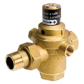 VALVULA DE LLENADO AUTOMATICO 1/2" LATON - CONEX H-M C/ENLACE - GIACOMINI - R150BY103