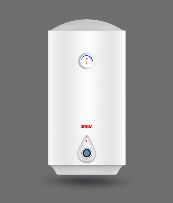 TERMOTANQUE ELECTRICO 80LTS TEA80 - PARA COLGAR - CONEXIÓN INFERIOR - PEISA [10001400]