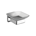 JABONERA VIDRIO BAÑO PIAZZA UNIQUE - CROMADO - 1 AÑO DE GARANTIA [72824]