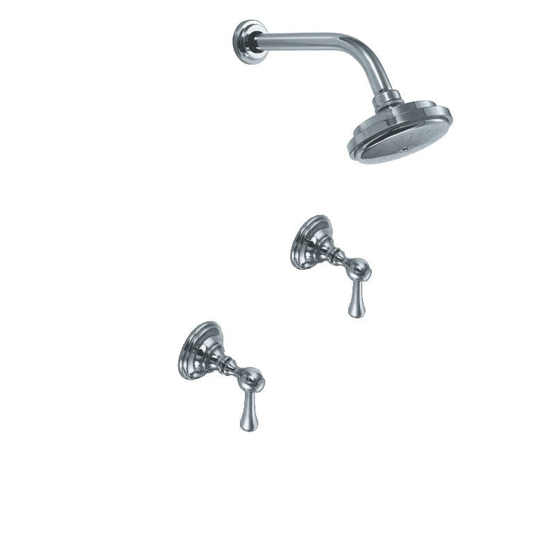 GRIFERÍA DUCHA BICOMANDO SIN TRANSFERENCIA BEVERLY LEVER CROMO - HIDROMET - 10 AÑOS DE GARANTÍA [00409CRCR]