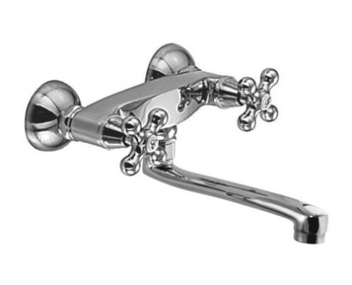 GRIFERIA BICOMANDO MESADA PARED EXTERIOR SELF/BABY CROMO – 10 AÑOS DE GARANTÍA [01066CRCR]