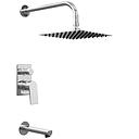 GRIFERÍA DUCHA EMBUTIDA MONOCOMANDO CON TRANSFERENCIA RAPTOR CROMO - HIDROMET - 10 AÑOS DE GARANTÍA [9403CRCR]