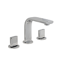 GRIFERÍA BICOMANDO CIERRE CERAMICO ICON LAVATORIO CROMO PIAZZA [21301]