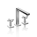 GRIFERÍA BICOMANDO CIERRE CERAMICO UNIQUE CRUZ LAVATORIO MESADA PICO DE CAÑO CROMO PIAZZA [22801]