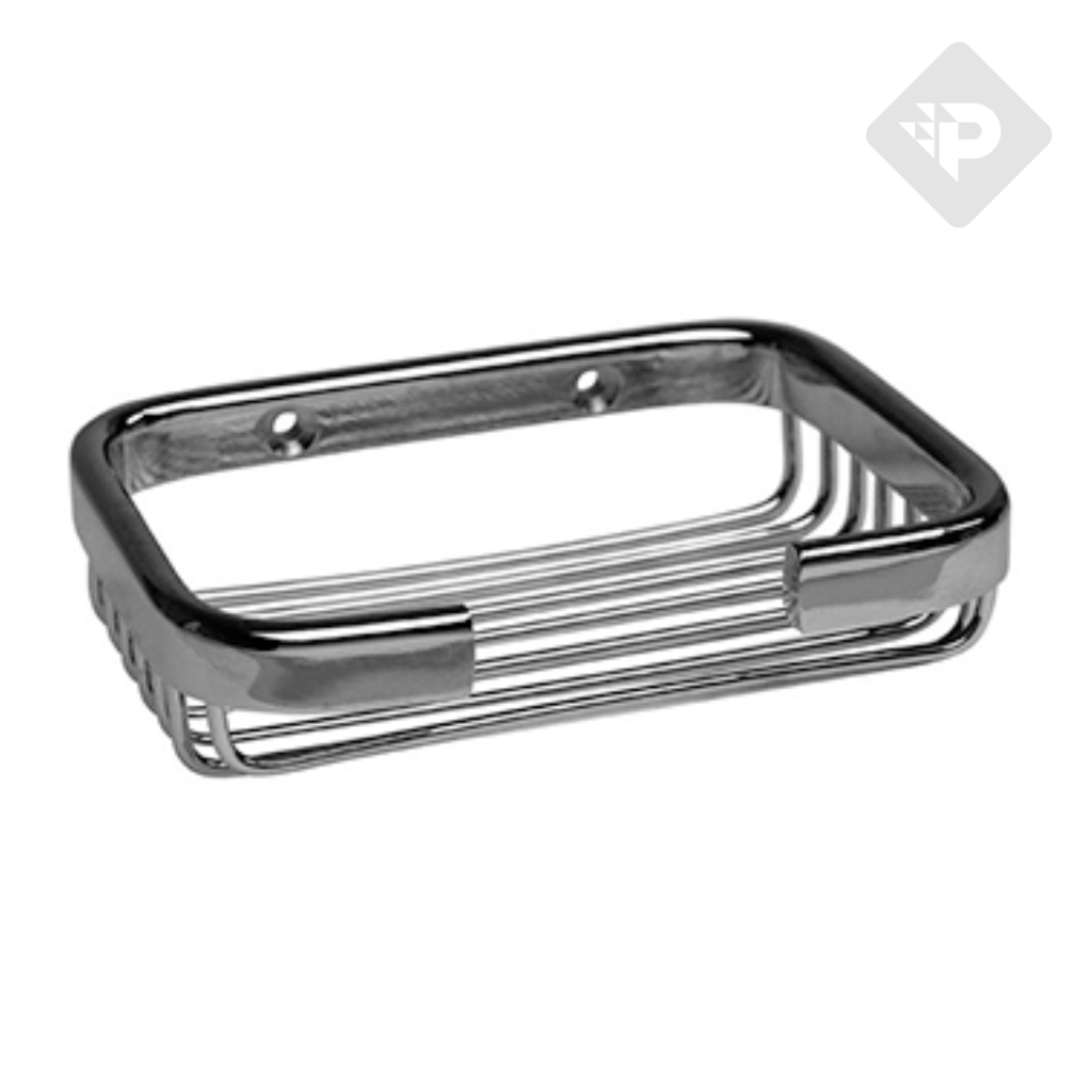 ACCESORIO JABONERA REJILLA CROMO PIAZZA [C5015]