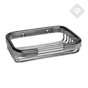 ACCESORIO JABONERA REJILLA CROMO PIAZZA [C5015]